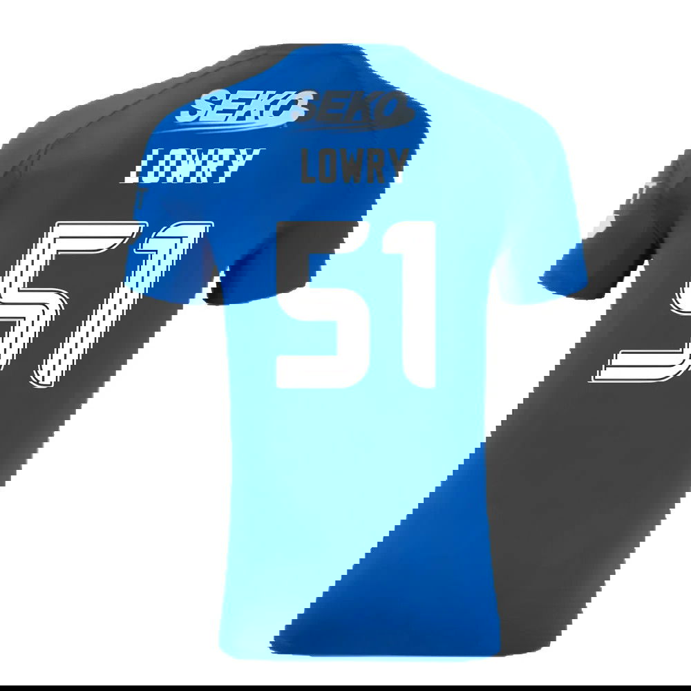 2024-2025 Rangers Authentic Pro Home Shirt (Lowry 51)