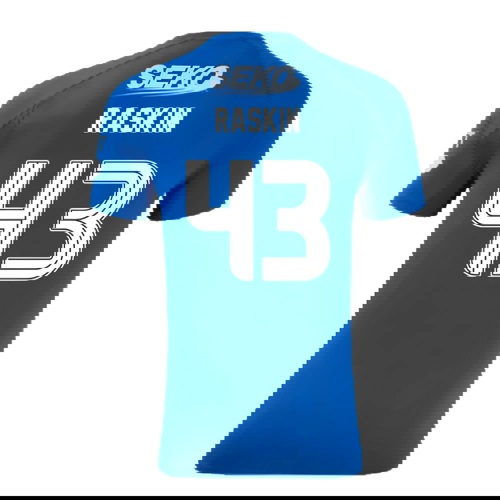 2024-2025 Rangers Authentic Pro Home Shirt (Raskin 43)