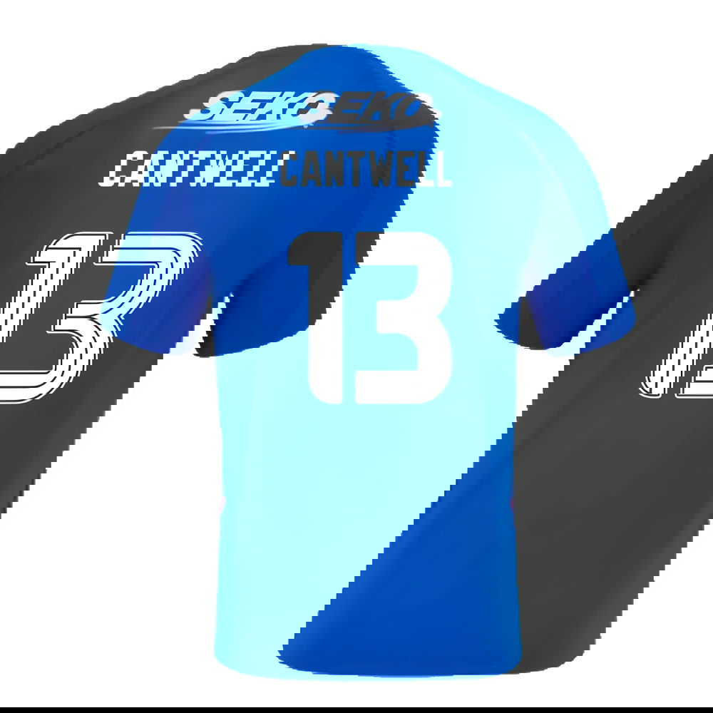 2024-2025 Rangers Home Shirt (Cantwell 13)