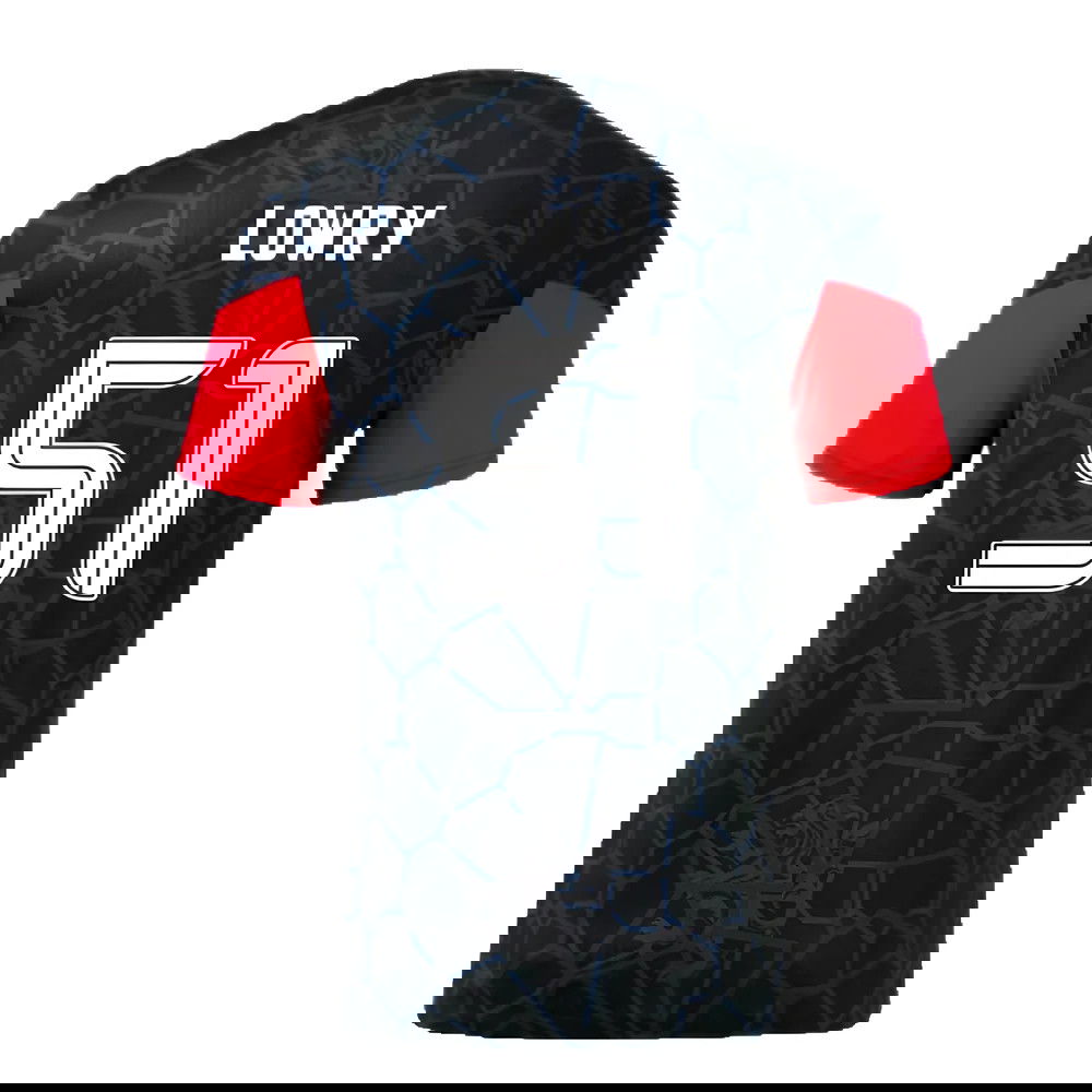 2024-2025 Rangers Third Matchday Tee (Black) (Lowry 51)