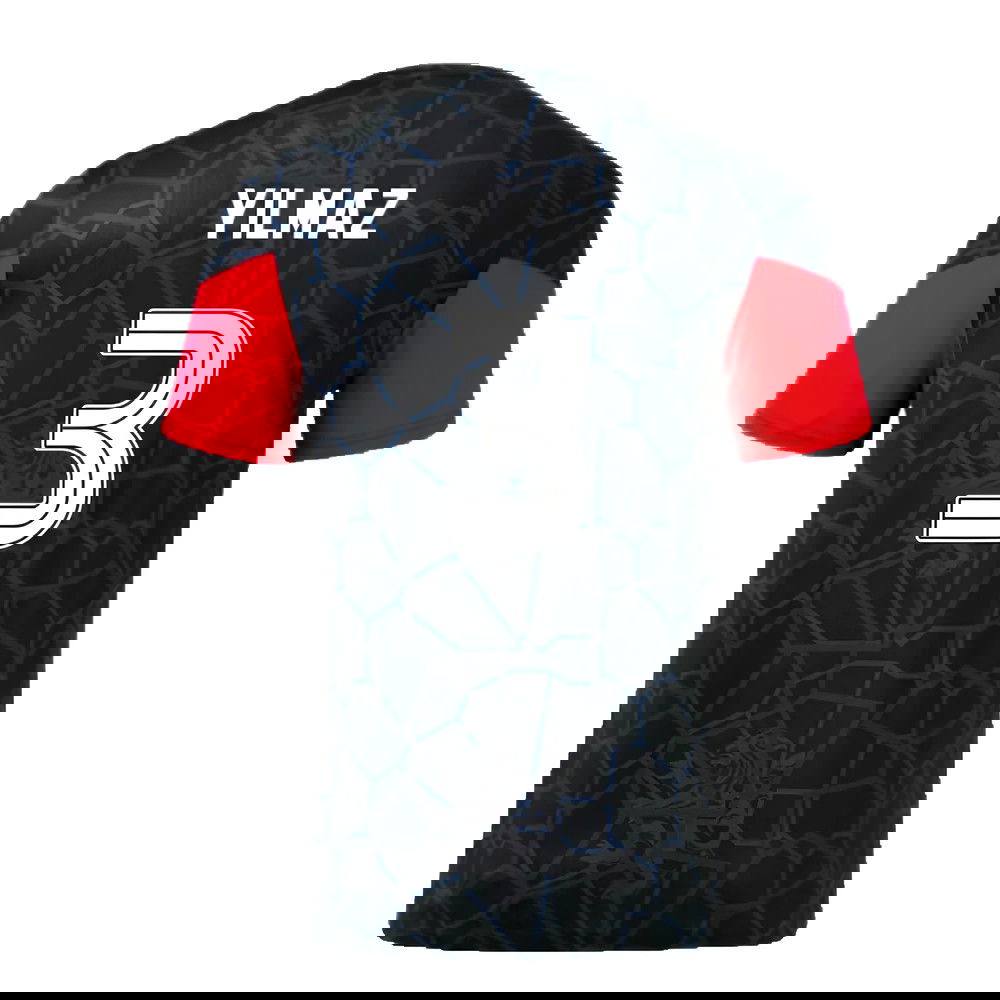 2024-2025 Rangers Third Matchday Tee (Black) (Yilmaz 3)