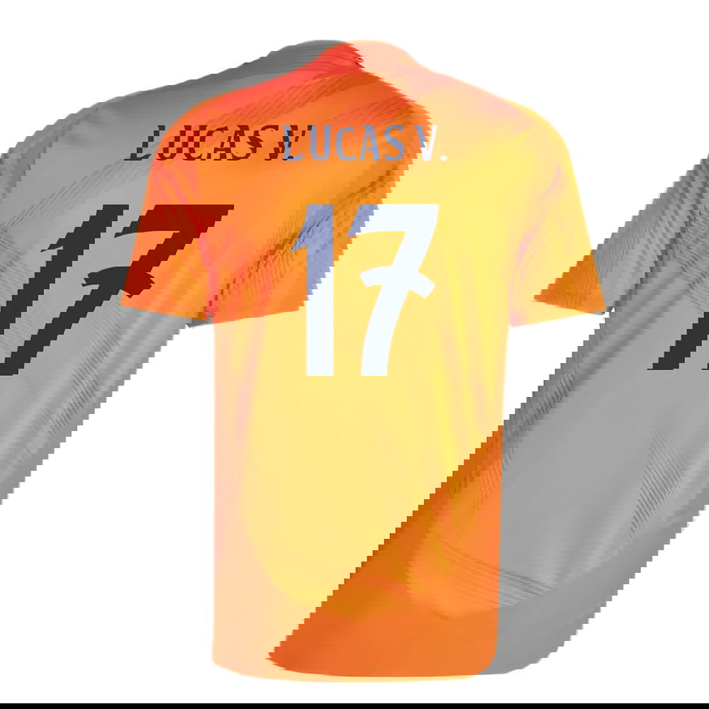 2024-2025 Real Madrid Authentic Away Shirt (Lucas V. 17)