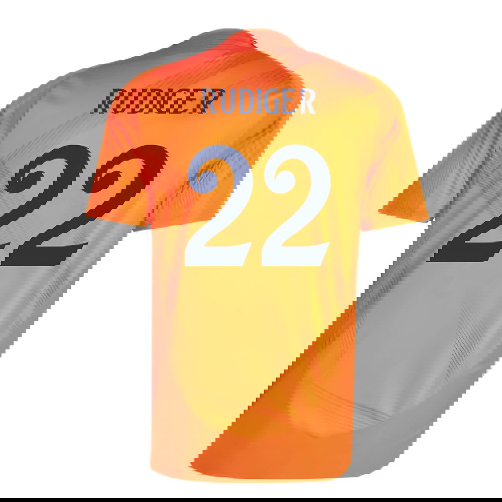 2024-2025 Real Madrid Authentic Away Shirt (Rudiger 22)