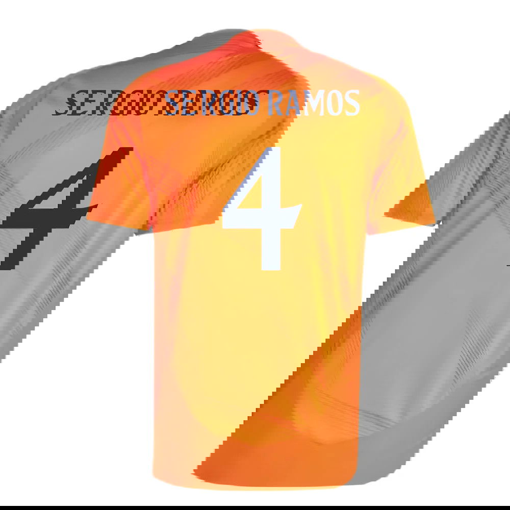 2024-2025 Real Madrid Authentic Away Shirt (Sergio Ramos 4)
