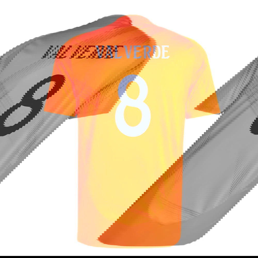 2024-2025 Real Madrid Authentic Away Shirt (Valverde 8)