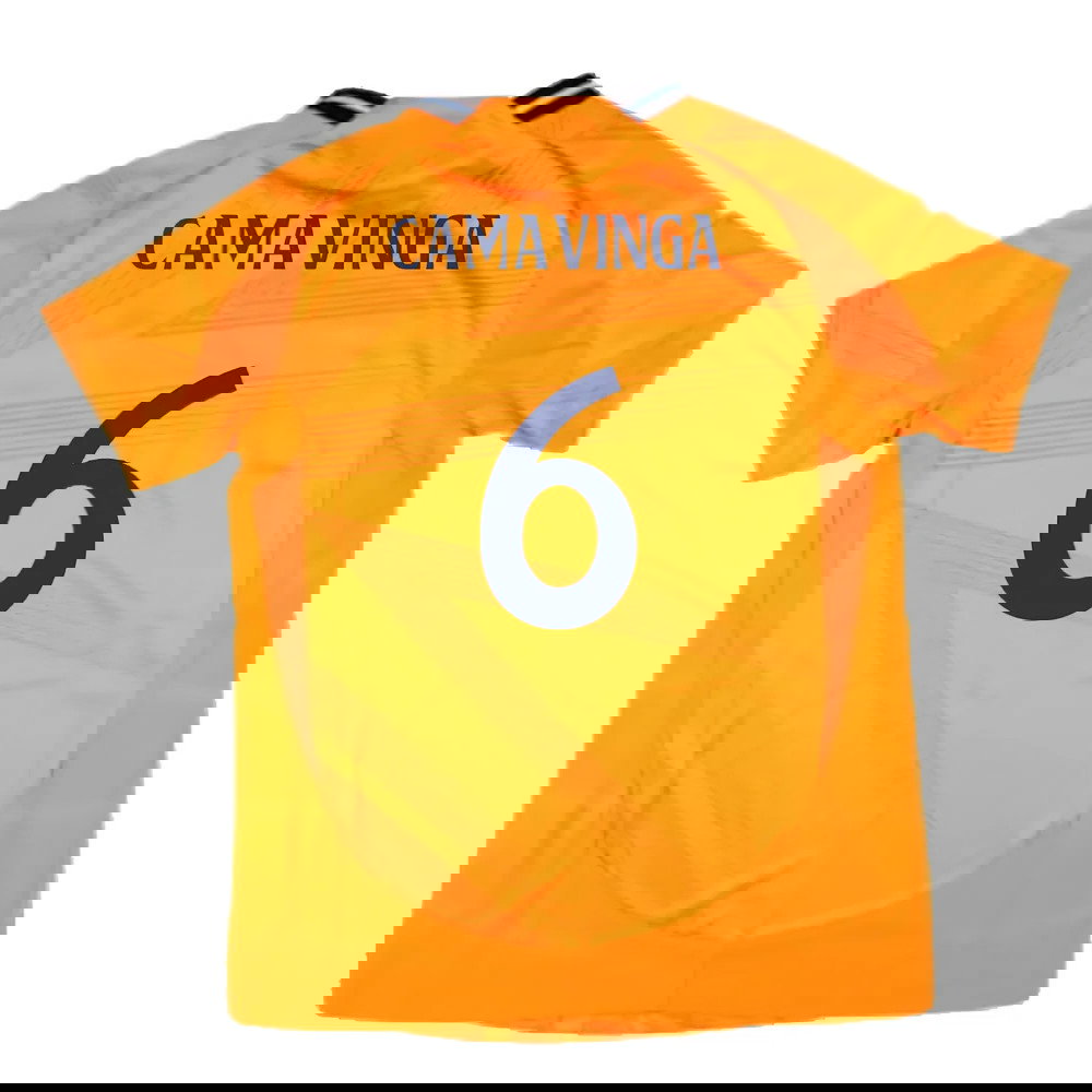 2024-2025 Real Madrid Authentic Away Shirt (Womens) (Camavinga 6)