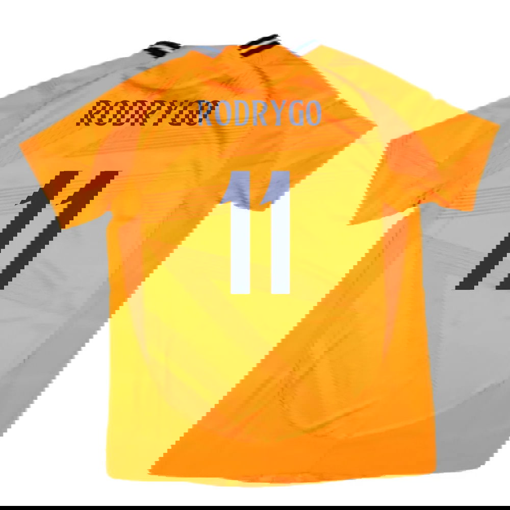 2024-2025 Real Madrid Authentic Away Shirt (Womens) (Rodrygo 11)