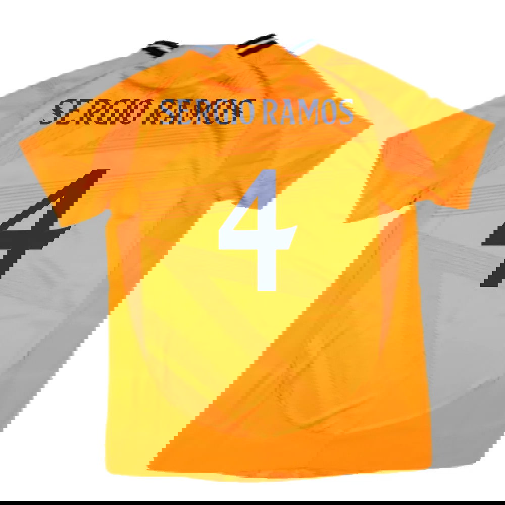 2024-2025 Real Madrid Authentic Away Shirt (Womens) (Sergio Ramos 4)