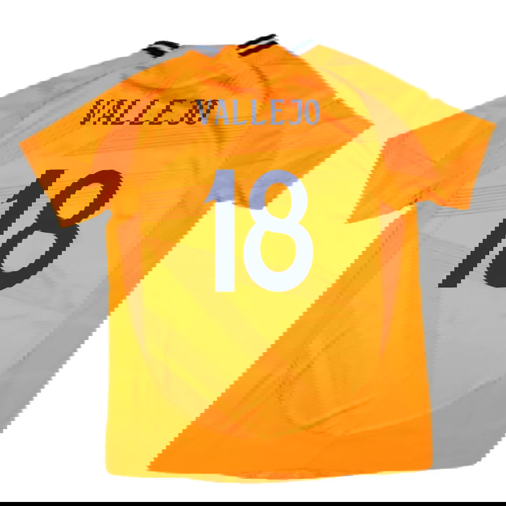 2024-2025 Real Madrid Authentic Away Shirt (Womens) (Vallejo 18)