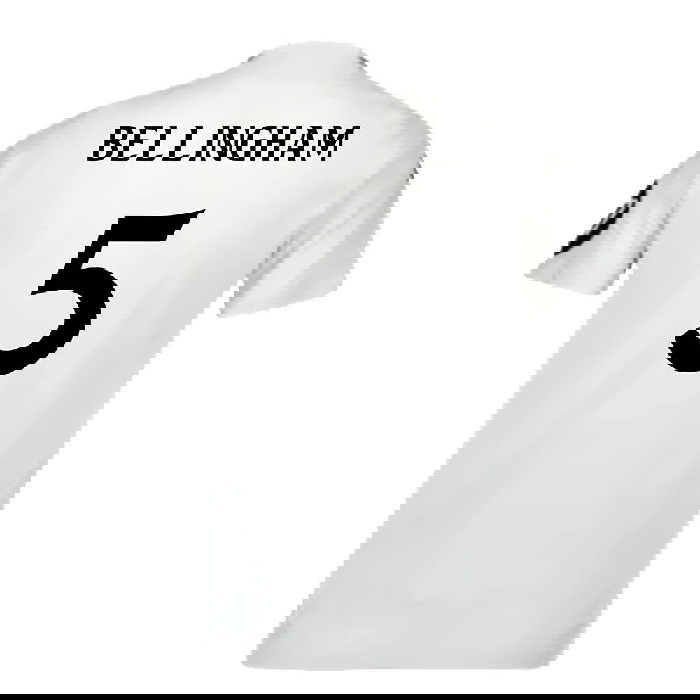 2024-2025 Real Madrid Authentic Home Shirt (Bellingham 5)