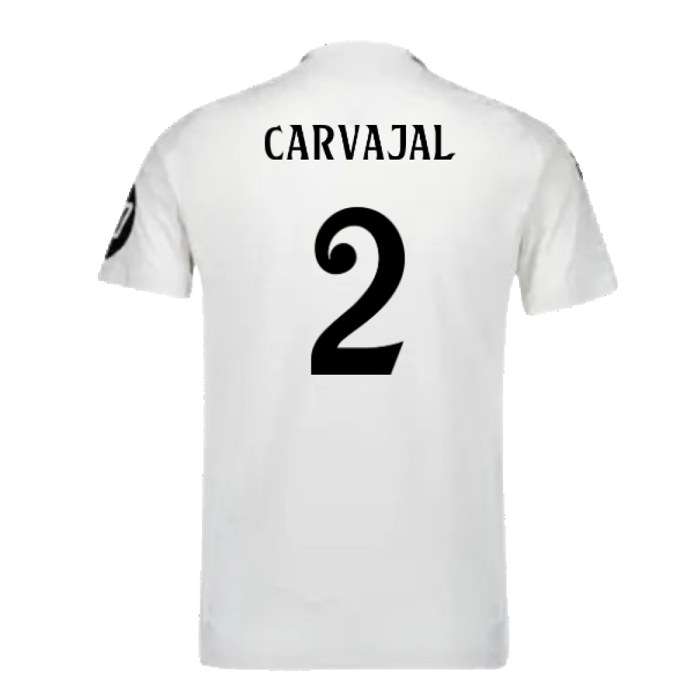 2024-2025 Real Madrid Authentic Home Shirt (Carvajal 2)