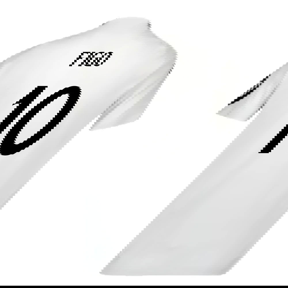 2024-2025 Real Madrid Authentic Home Shirt (Figo 10)