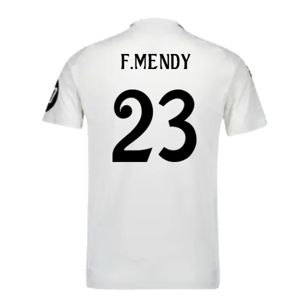 2024-2025 Real Madrid Authentic Home Shirt (F.Mendy 23)