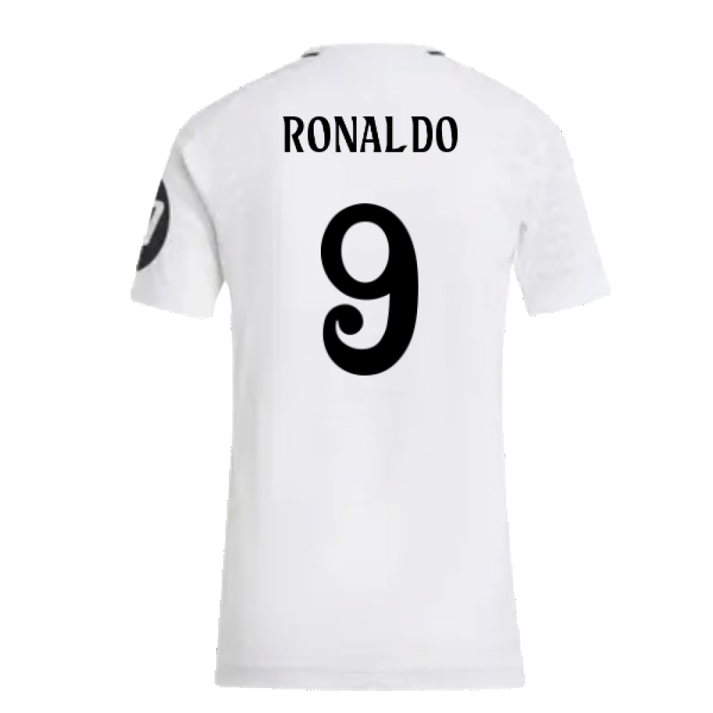 2024-2025 Real Madrid Authentic Home Shirt (Womens) (Ronaldo 9)