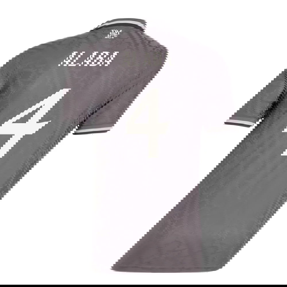 2024-2025 Real Madrid Authentic Third Shirt (Alaba 4)