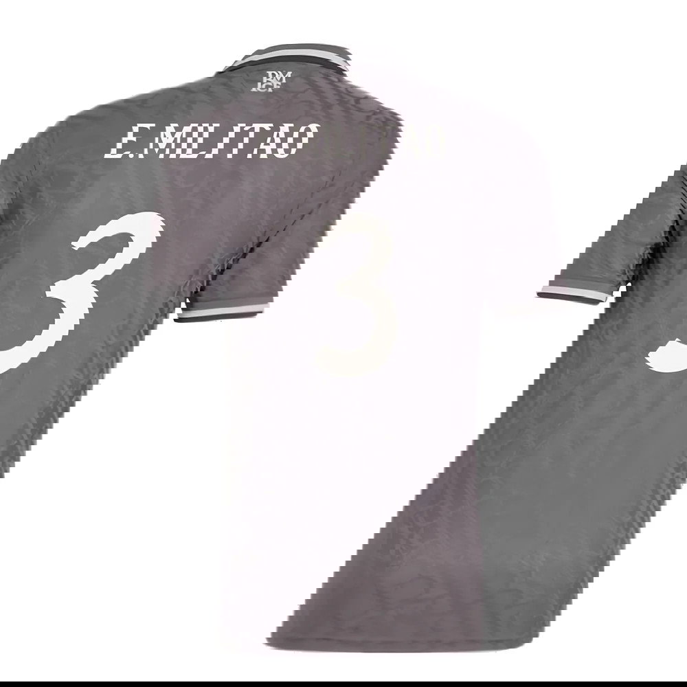 2024-2025 Real Madrid Authentic Third Shirt (E.Militao 3)