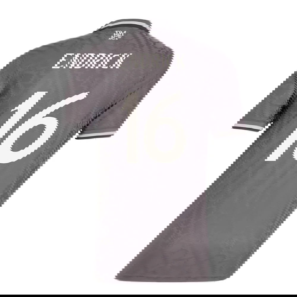 2024-2025 Real Madrid Authentic Third Shirt (Endrick 16)