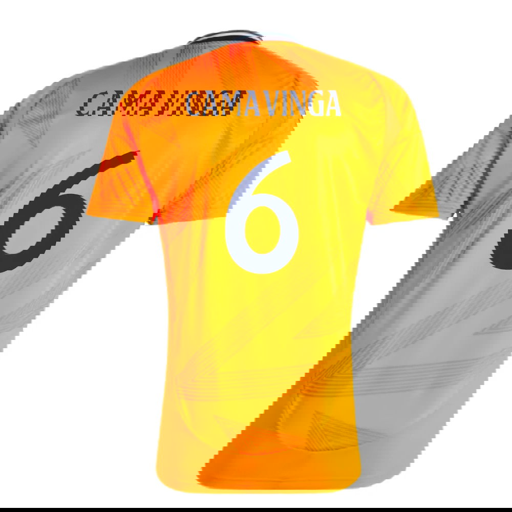 2024-2025 Real Madrid Away Shirt (Camavinga 6)