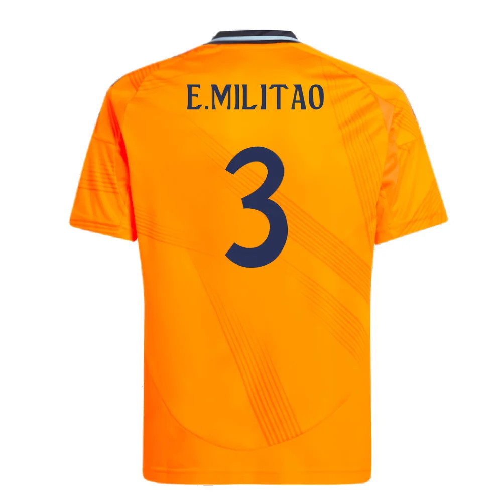 2024-2025 Real Madrid Away Shirt (Kids) (E.Militao 3)