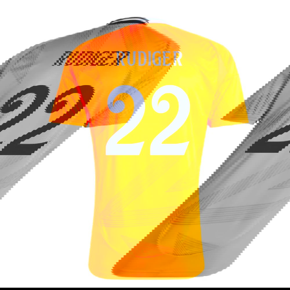 2024-2025 Real Madrid Away Shirt (Rudiger 22)
