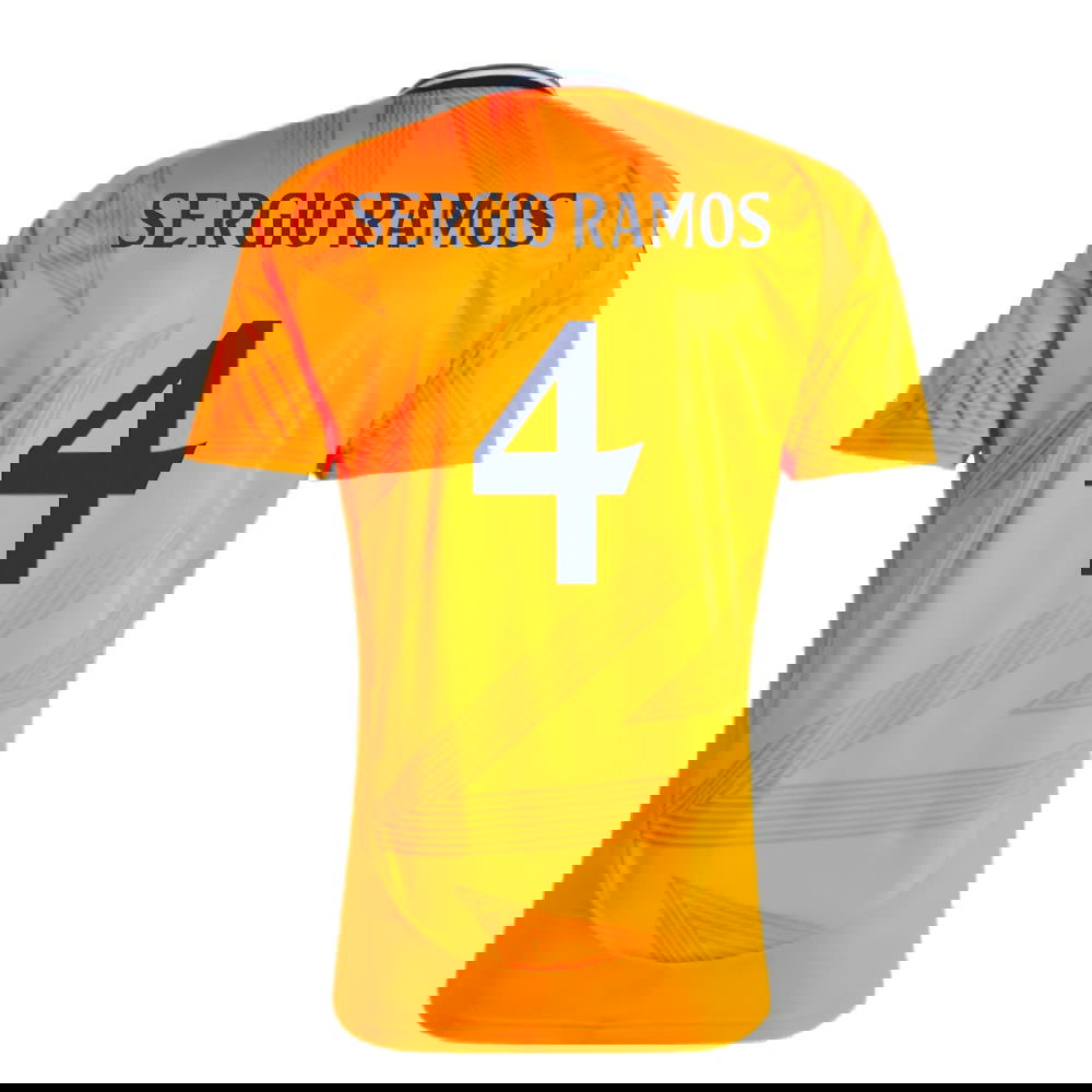 2024-2025 Real Madrid Away Shirt (Sergio Ramos 4)