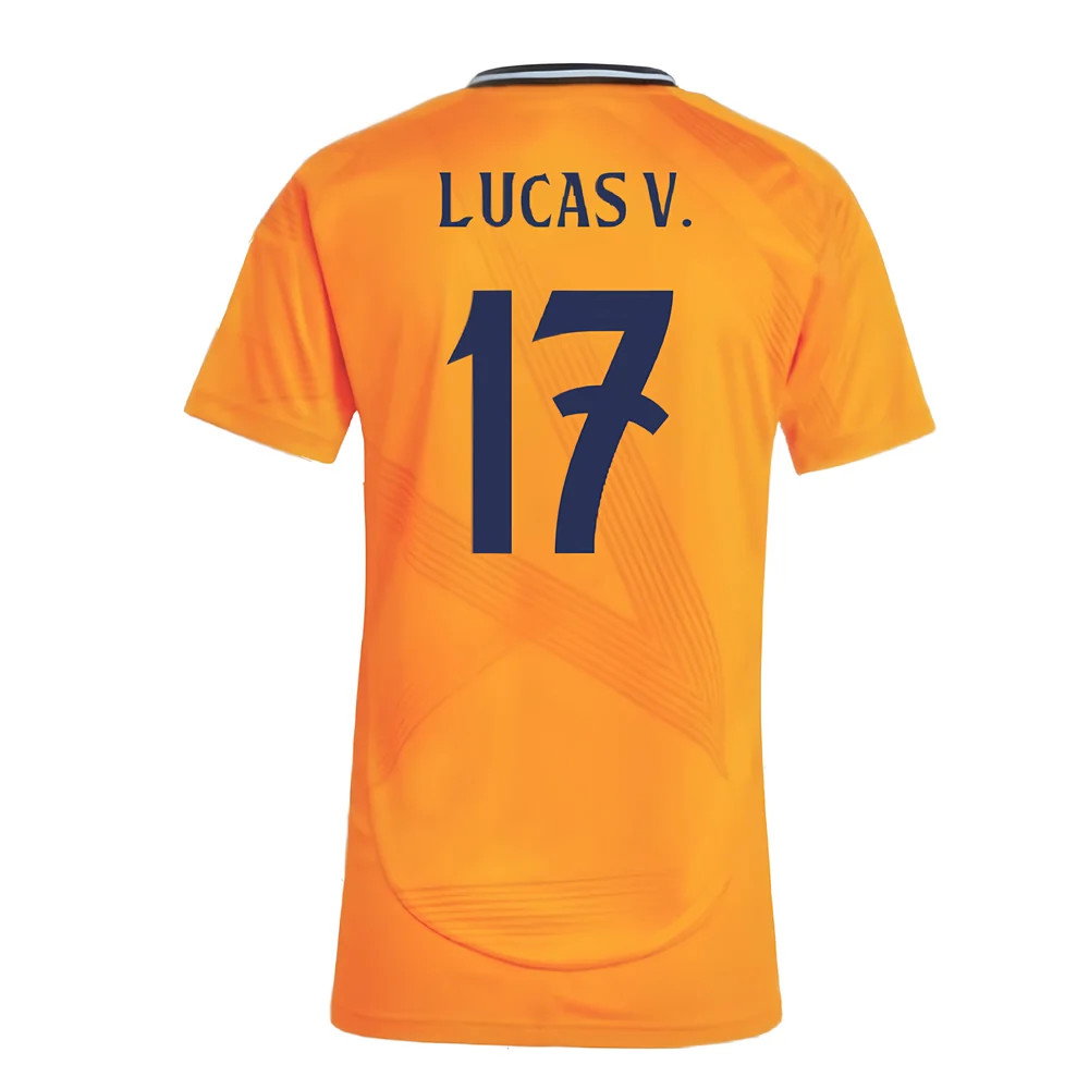 2024-2025 Real Madrid Away Shirt (Womens) (Lucas V. 17)