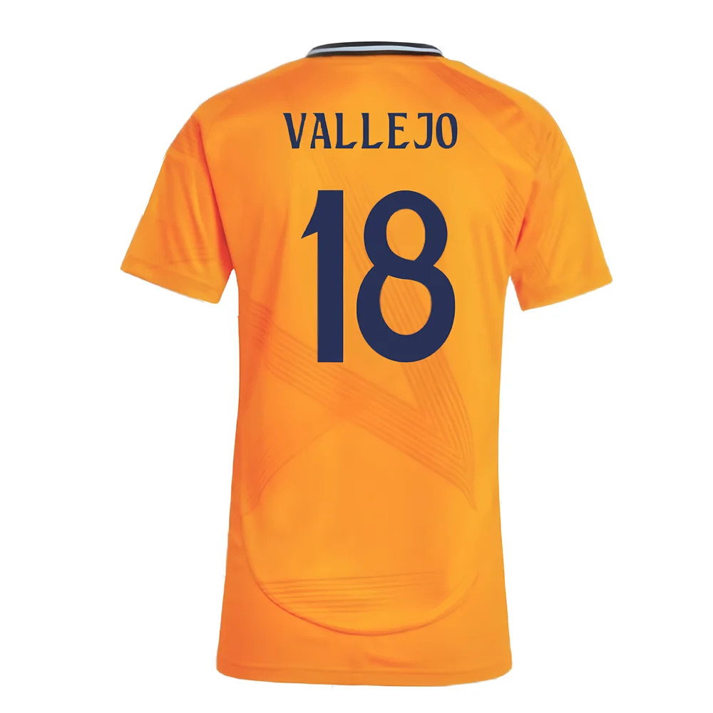 2024-2025 Real Madrid Away Shirt (Womens) (Vallejo 18)