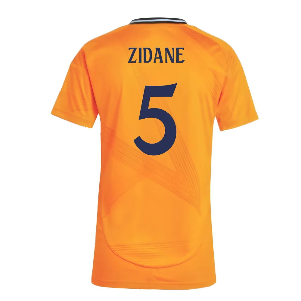 2024-2025 Real Madrid Away Shirt (Womens) (Zidane 5)