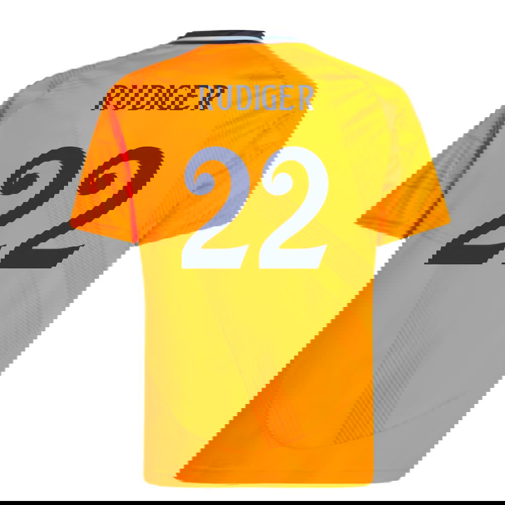 2024-2025 Real Madrid Away Youth Kit (Rudiger 22)