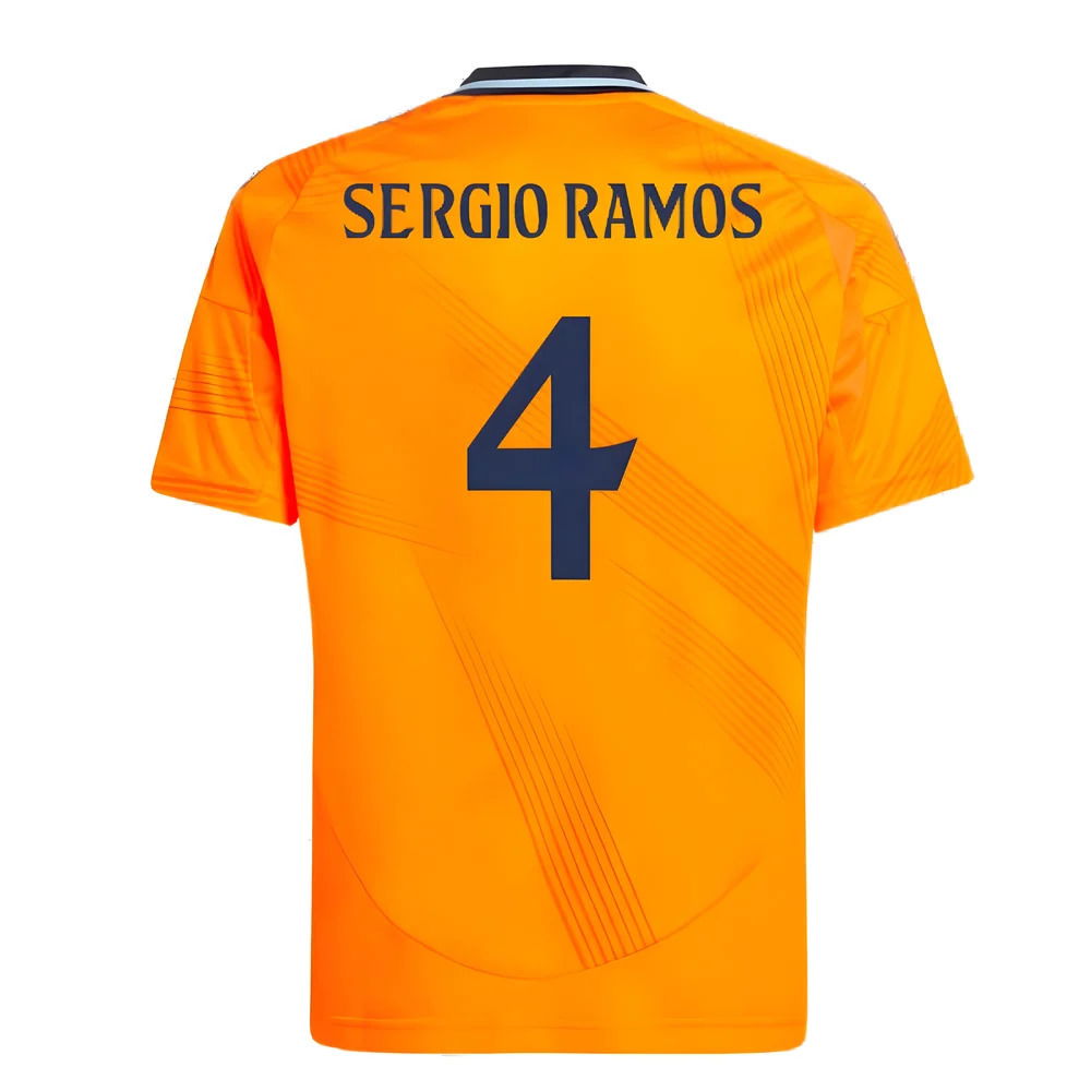 2024-2025 Real Madrid Away Youth Kit (Sergio Ramos 4)