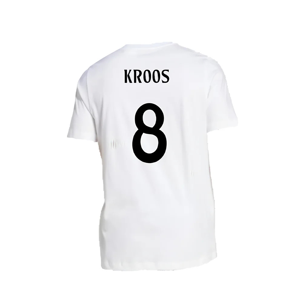 2024-2025 Real Madrid DNA Graphic Tee (White) (Kroos 8)