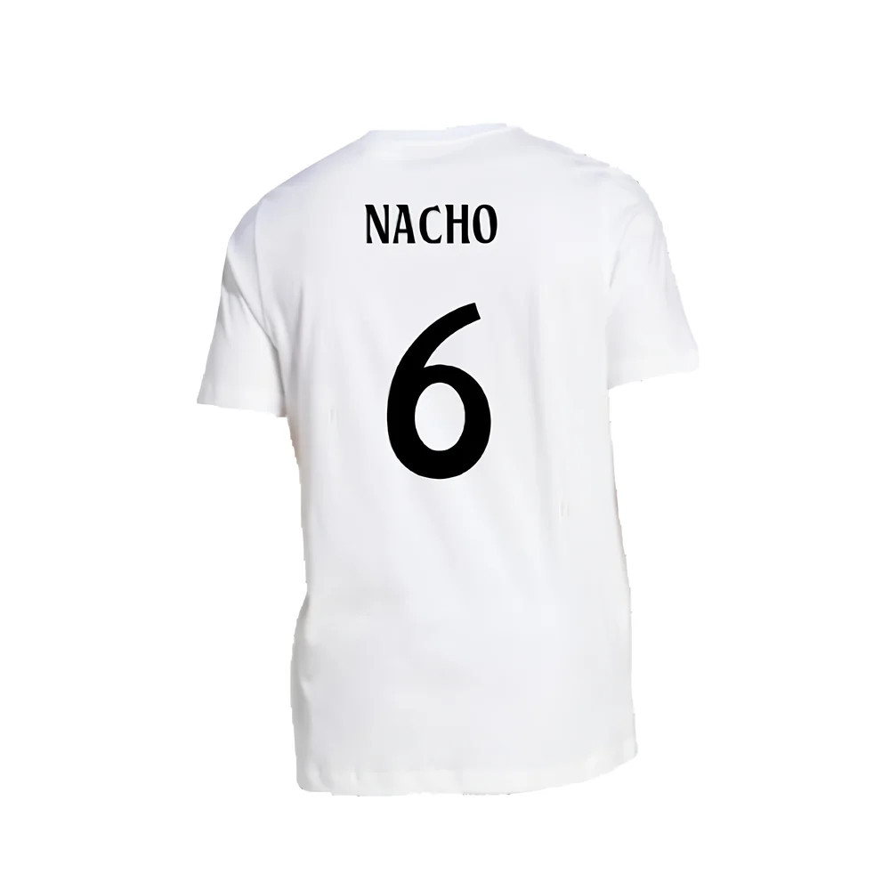 2024-2025 Real Madrid DNA Graphic Tee (White) (Nacho 6)