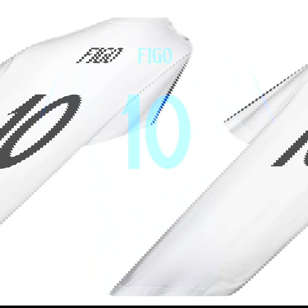 2024-2025 Real Madrid DNA Tee (White) (Figo 10)