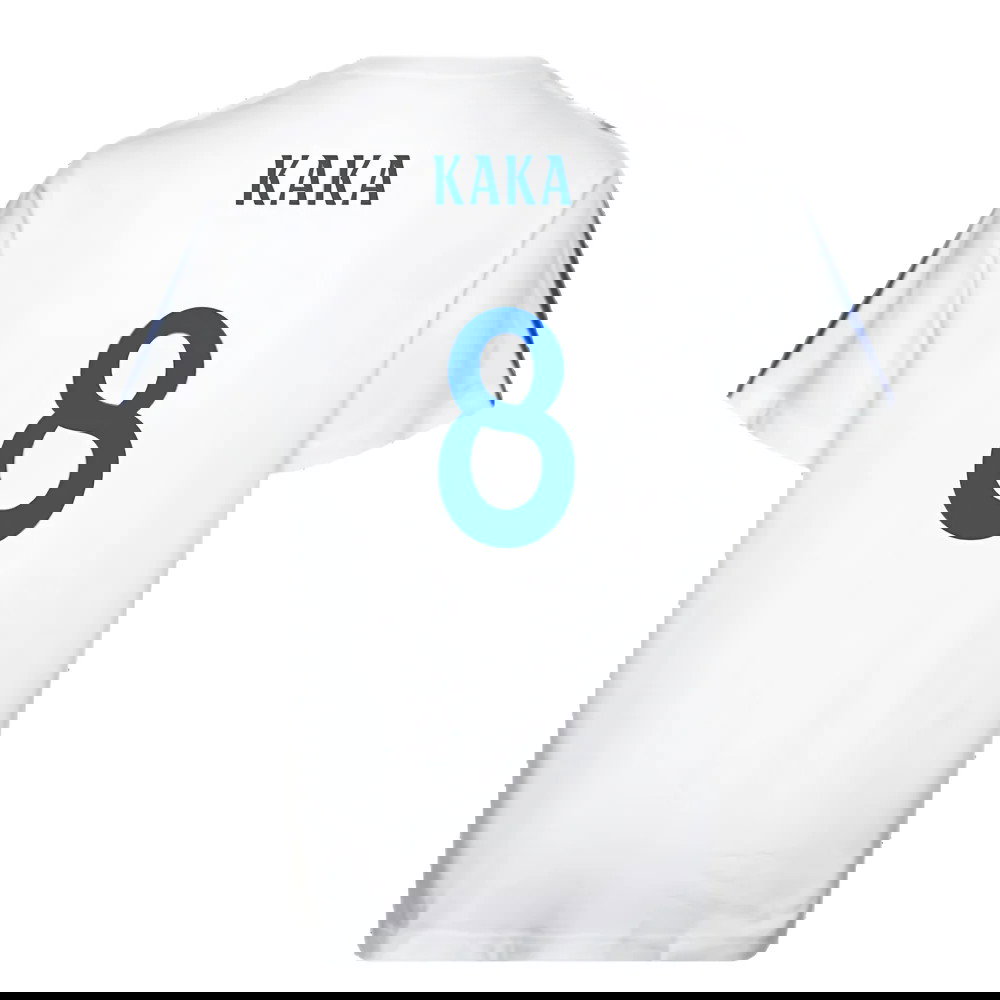2024-2025 Real Madrid DNA Tee (White) (Kaka 8)