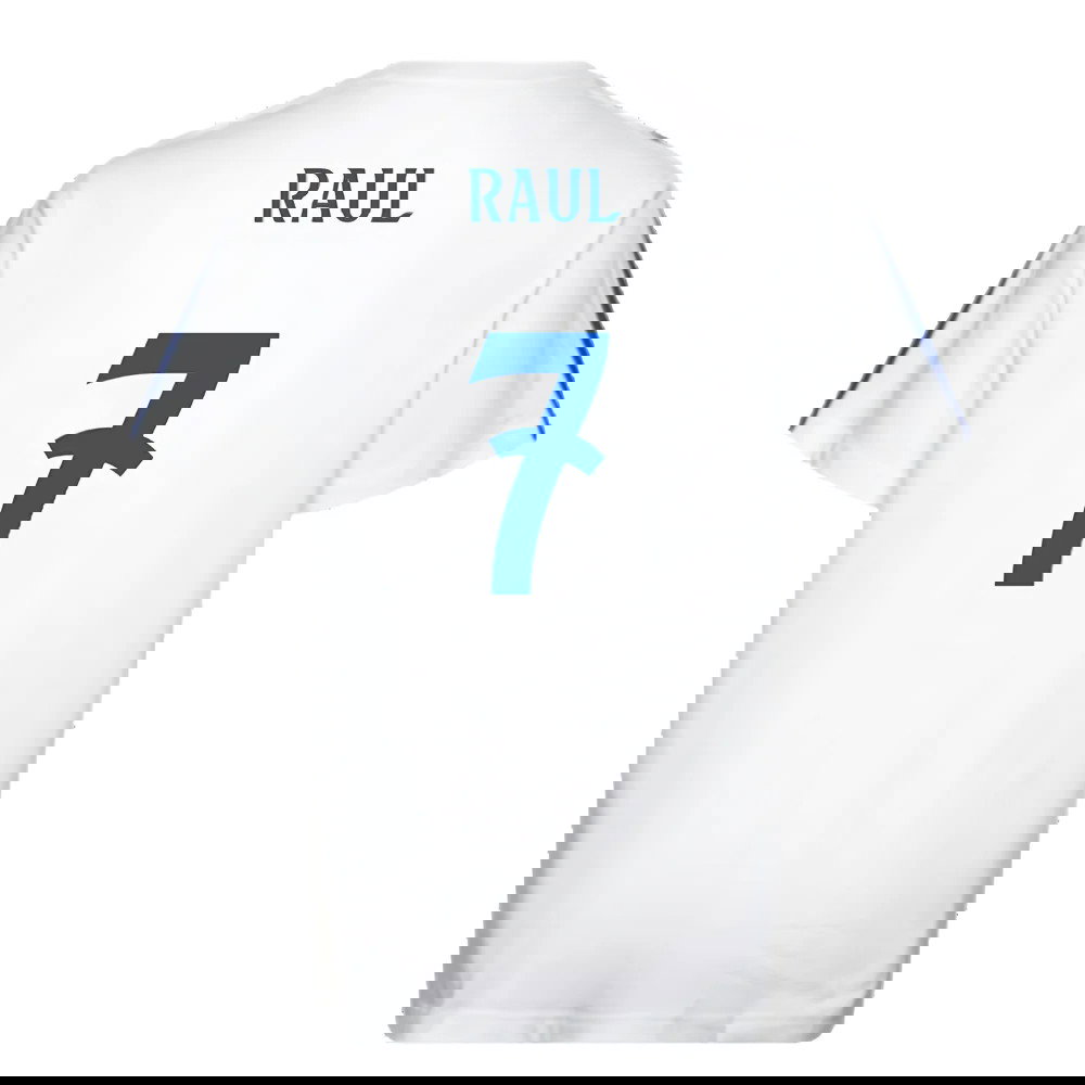 2024-2025 Real Madrid DNA Tee (White) (Raul 7)