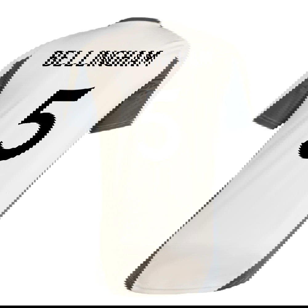 2024-2025 Real Madrid EU Training Jersey (Putty Mauve) (Bellingham 5)