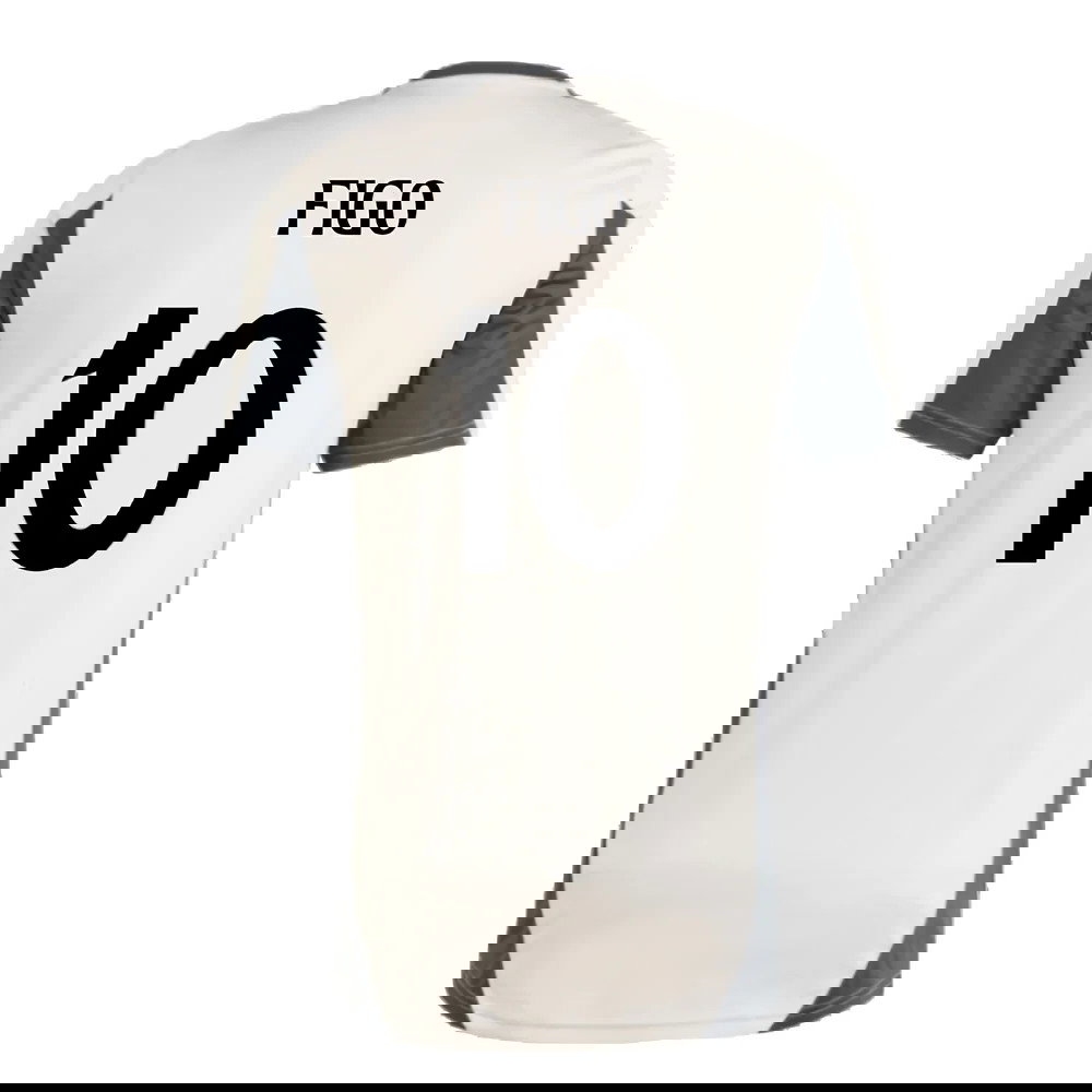 2024-2025 Real Madrid EU Training Jersey (Putty Mauve) (Figo 10)