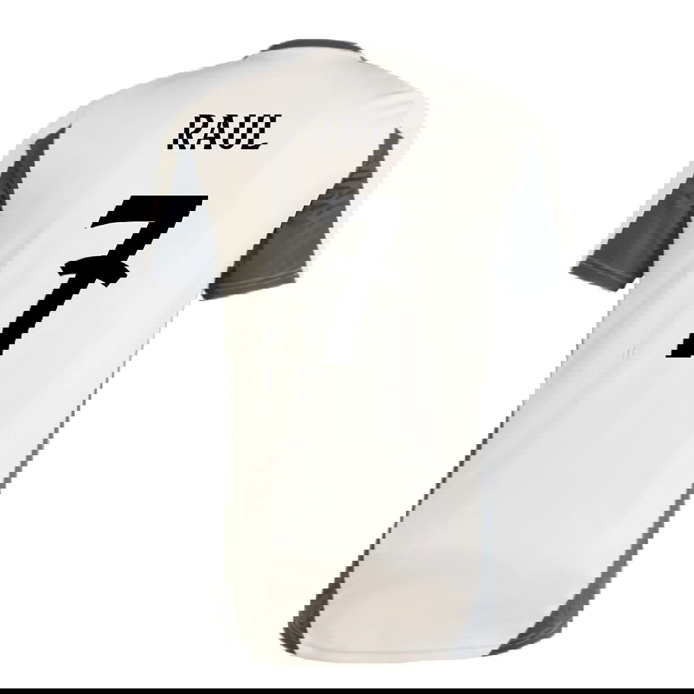 2024-2025 Real Madrid EU Training Jersey (Putty Mauve) (Raul 7)