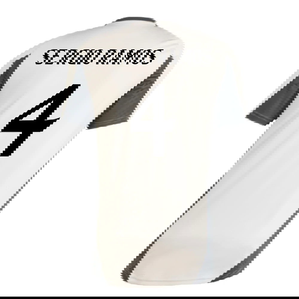 2024-2025 Real Madrid EU Training Jersey (Putty Mauve) (Sergio Ramos 4)