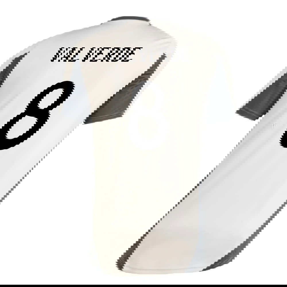 2024-2025 Real Madrid EU Training Jersey (Putty Mauve) (Valverde 8)