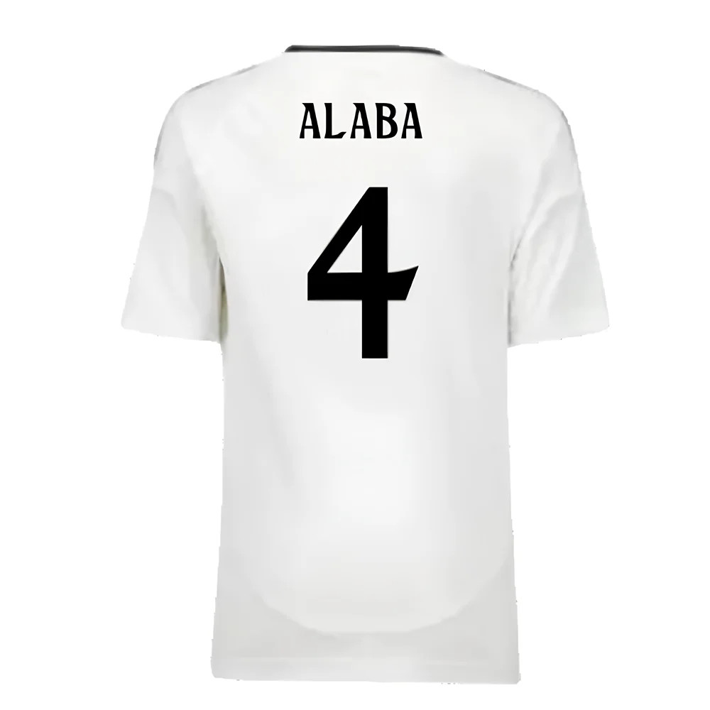 2024-2025 Real Madrid Home Mini Kit (Alaba 4)