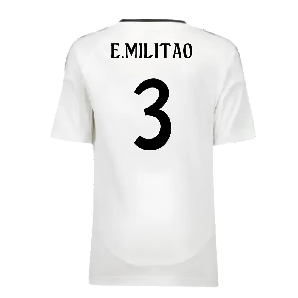 2024-2025 Real Madrid Home Mini Kit (E.Militao 3)