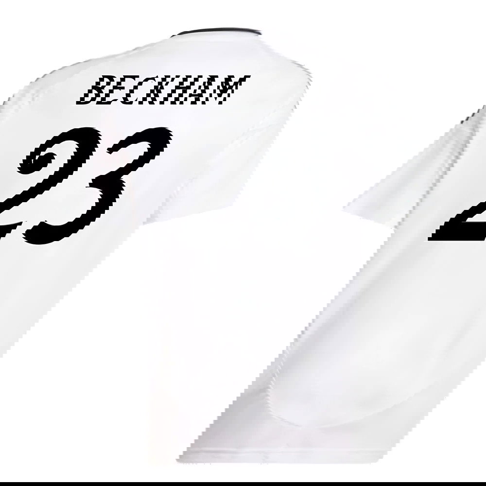 2024-2025 Real Madrid Home Shirt (Kids) (Beckham 23)