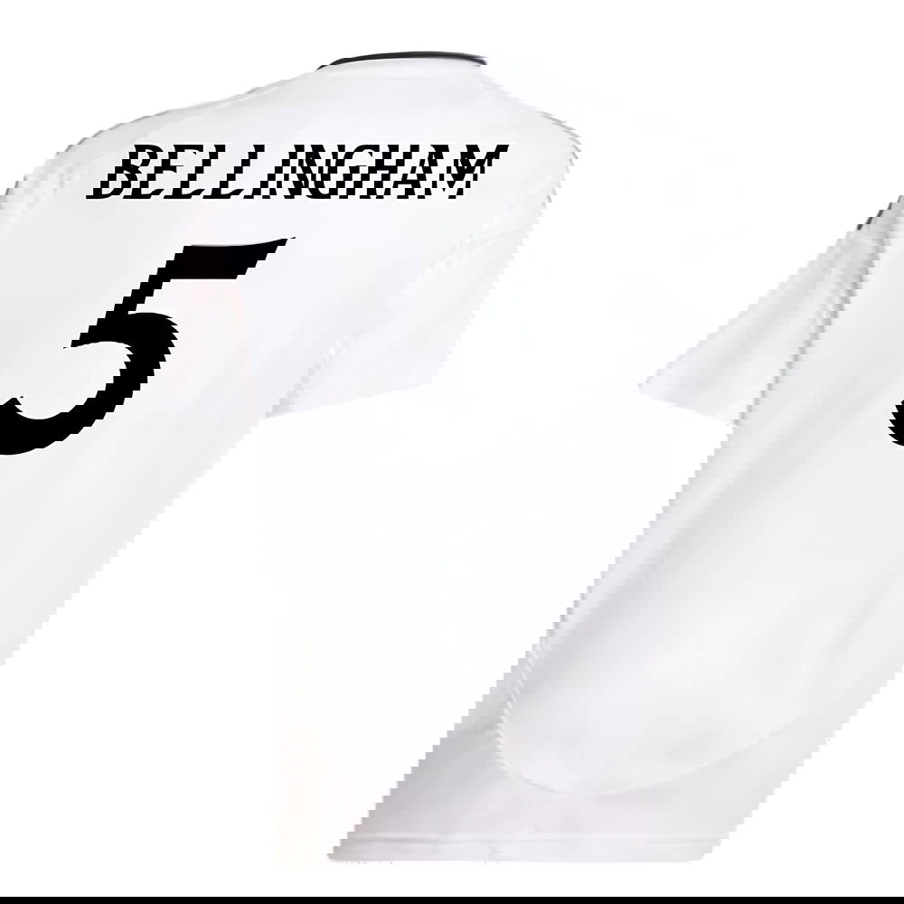 2024-2025 Real Madrid Home Shirt (Kids) (Bellingham 5)