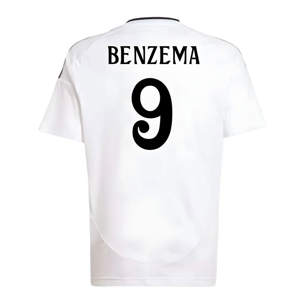 2024-2025 Real Madrid Home Shirt (Kids) (Benzema 9)