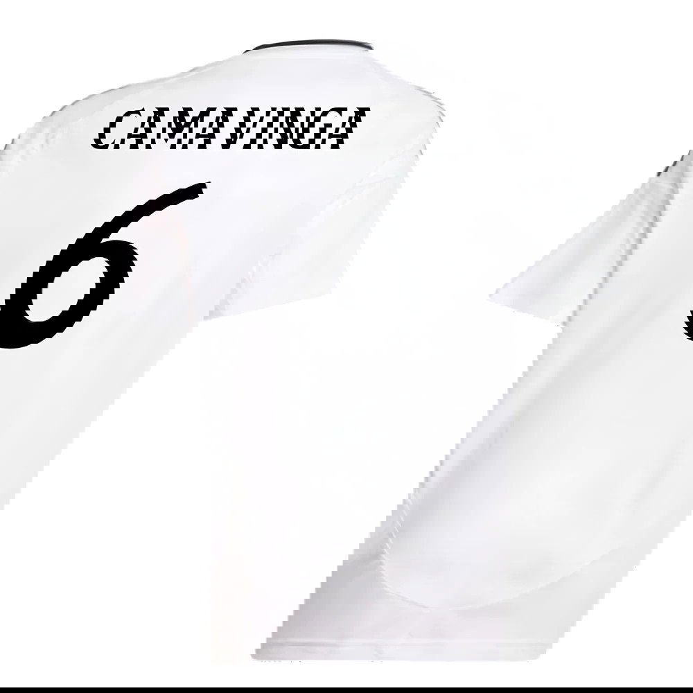 2024-2025 Real Madrid Home Shirt (Kids) (Camavinga 6)