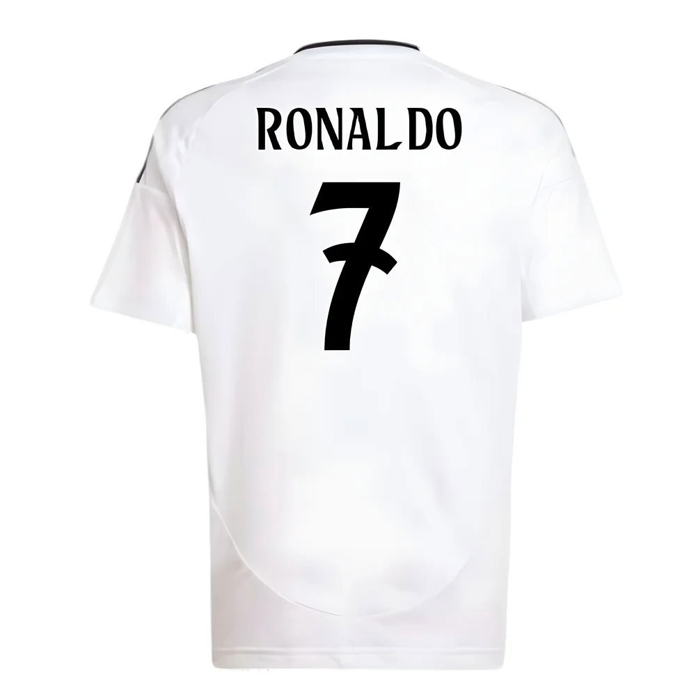 2024-2025 Real Madrid Home Shirt (Kids) (Ronaldo 7)