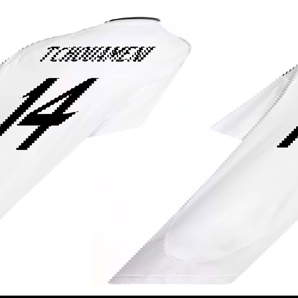 2024-2025 Real Madrid Home Shirt (Kids) (Tchouameni 14)