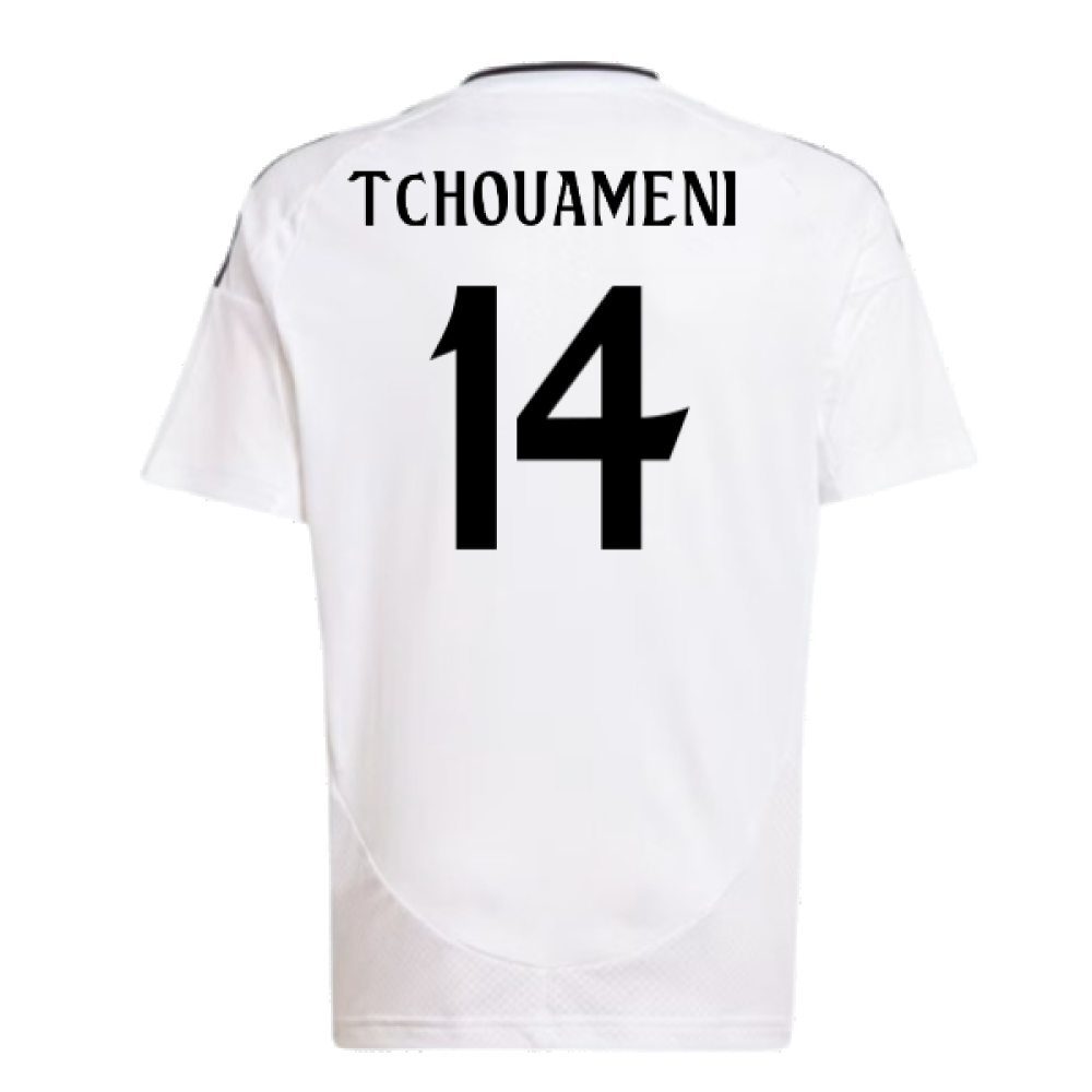 2024-2025 Real Madrid Home Shirt (Kids) (Tchouameni 14)