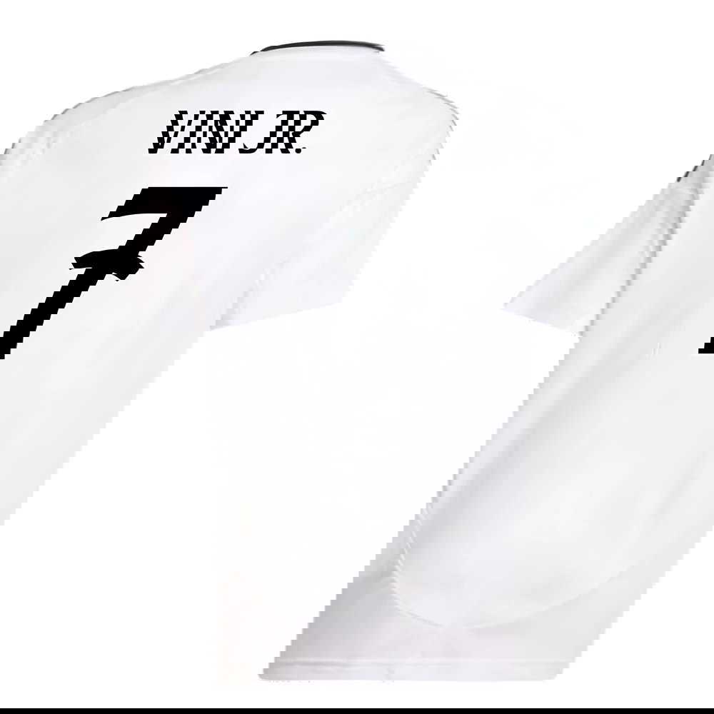 2024-2025 Real Madrid Home Shirt (Kids) (Vini Jr. 7)